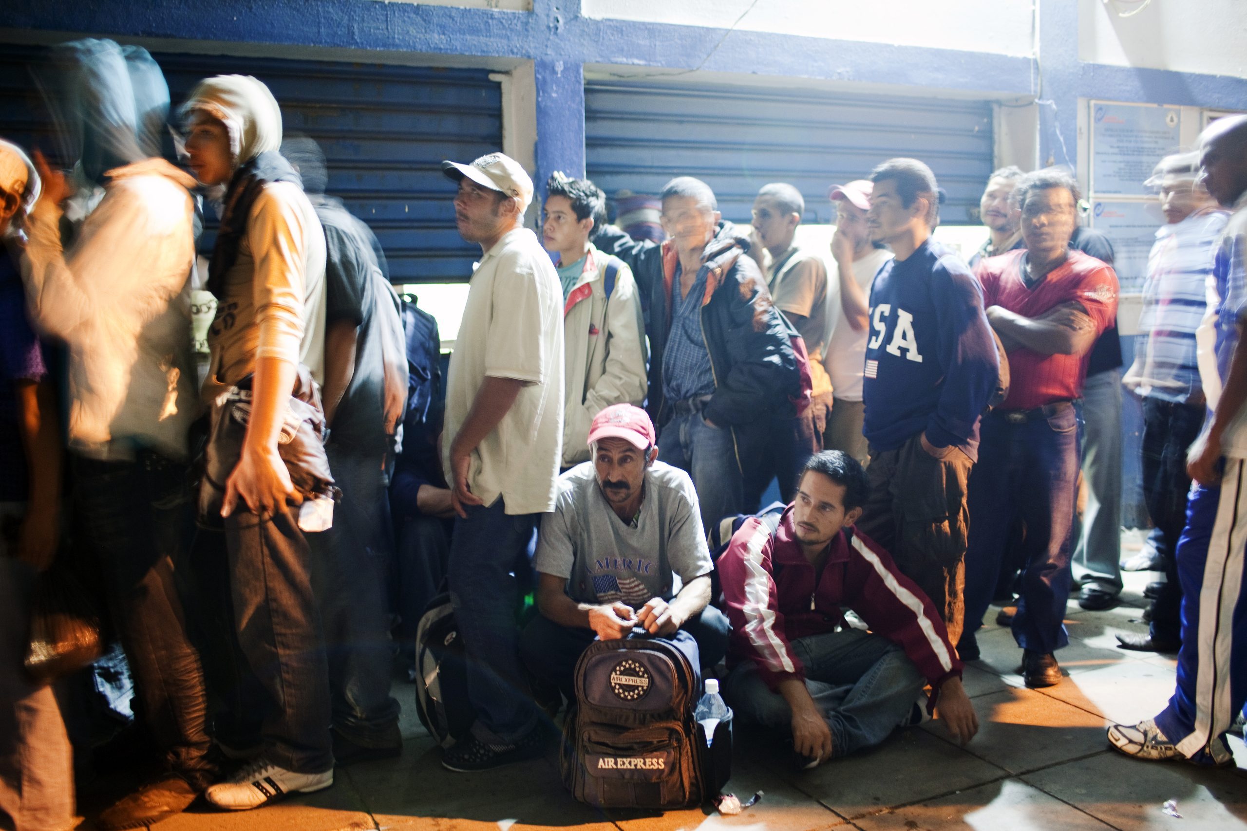 Central American migrants Mexico